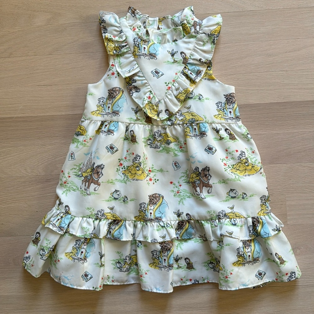 Janie and Jack Disney Beauty and the Beast Dress